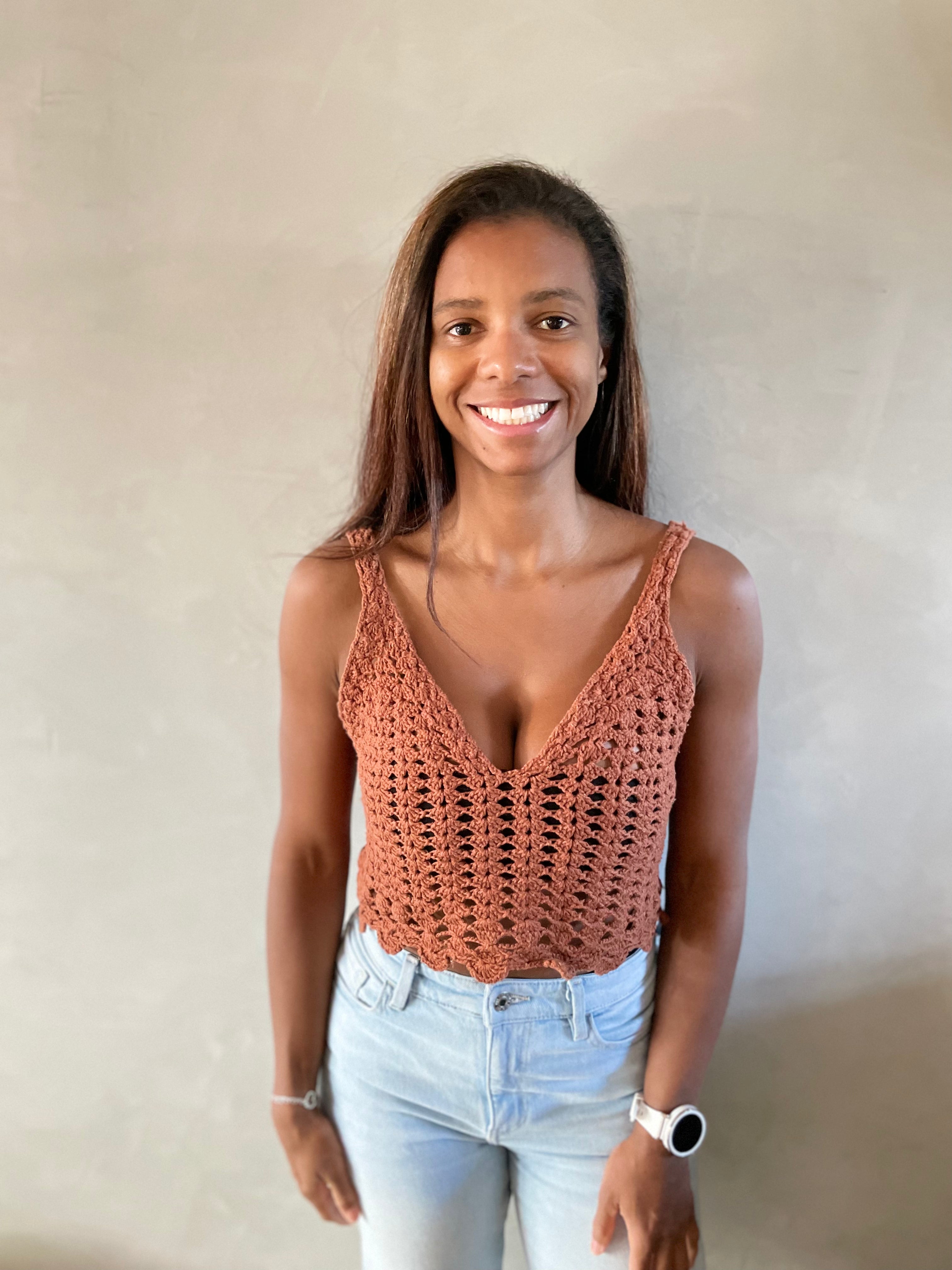 Top para praia Jessica