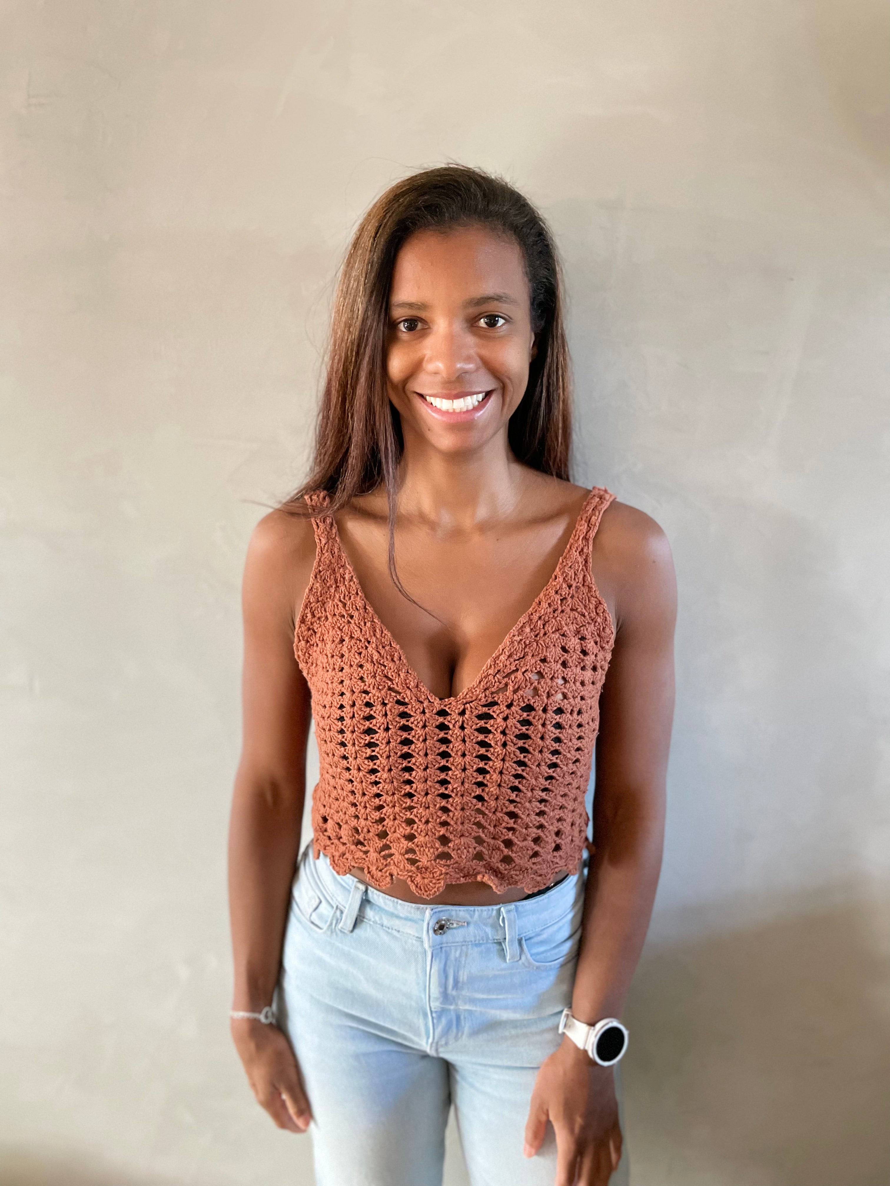 Top para praia Jessica