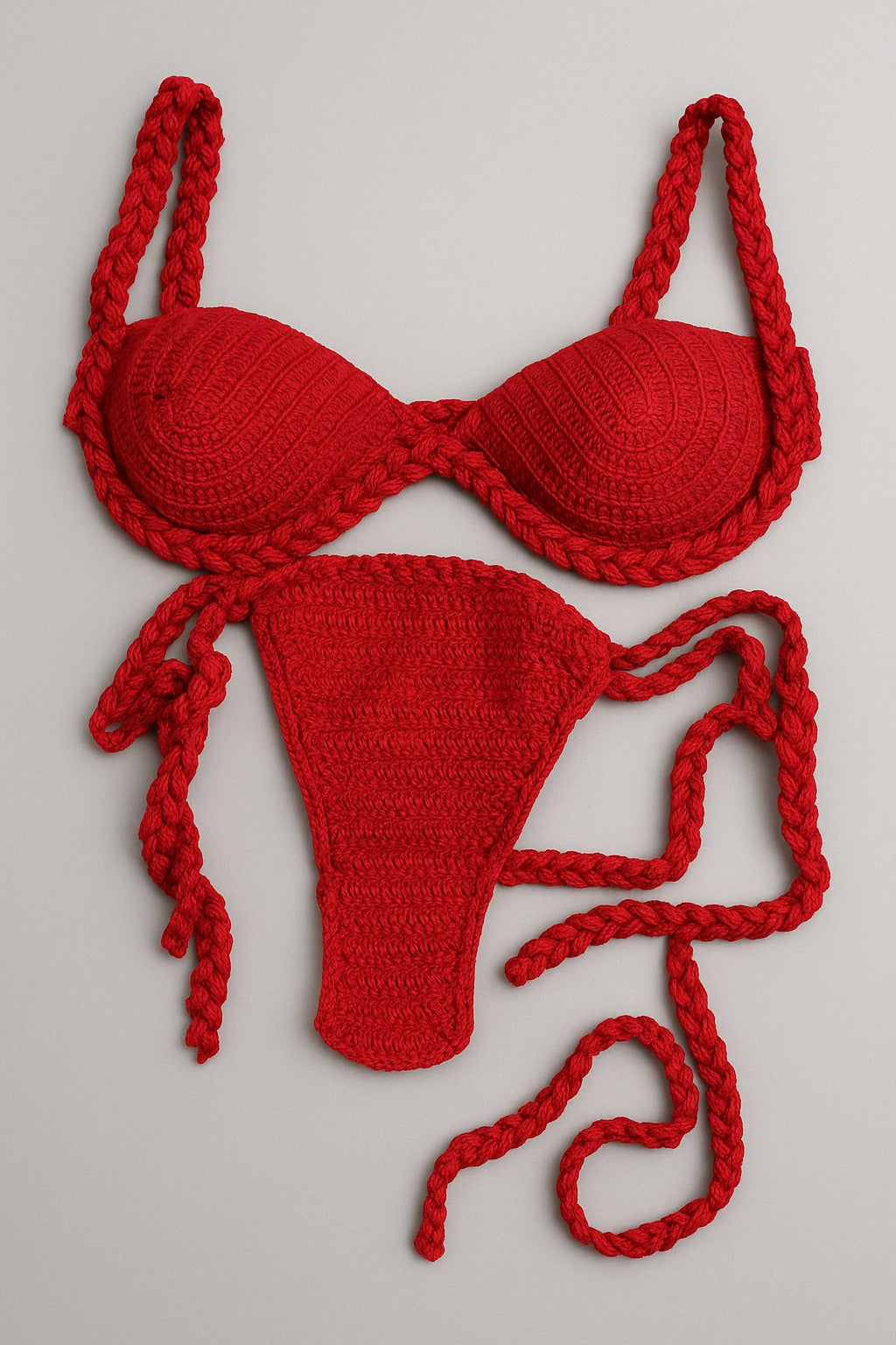 Biquini de crochê Evellyn