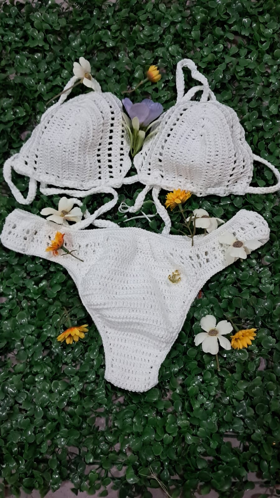 Biquini de crochê Alicia