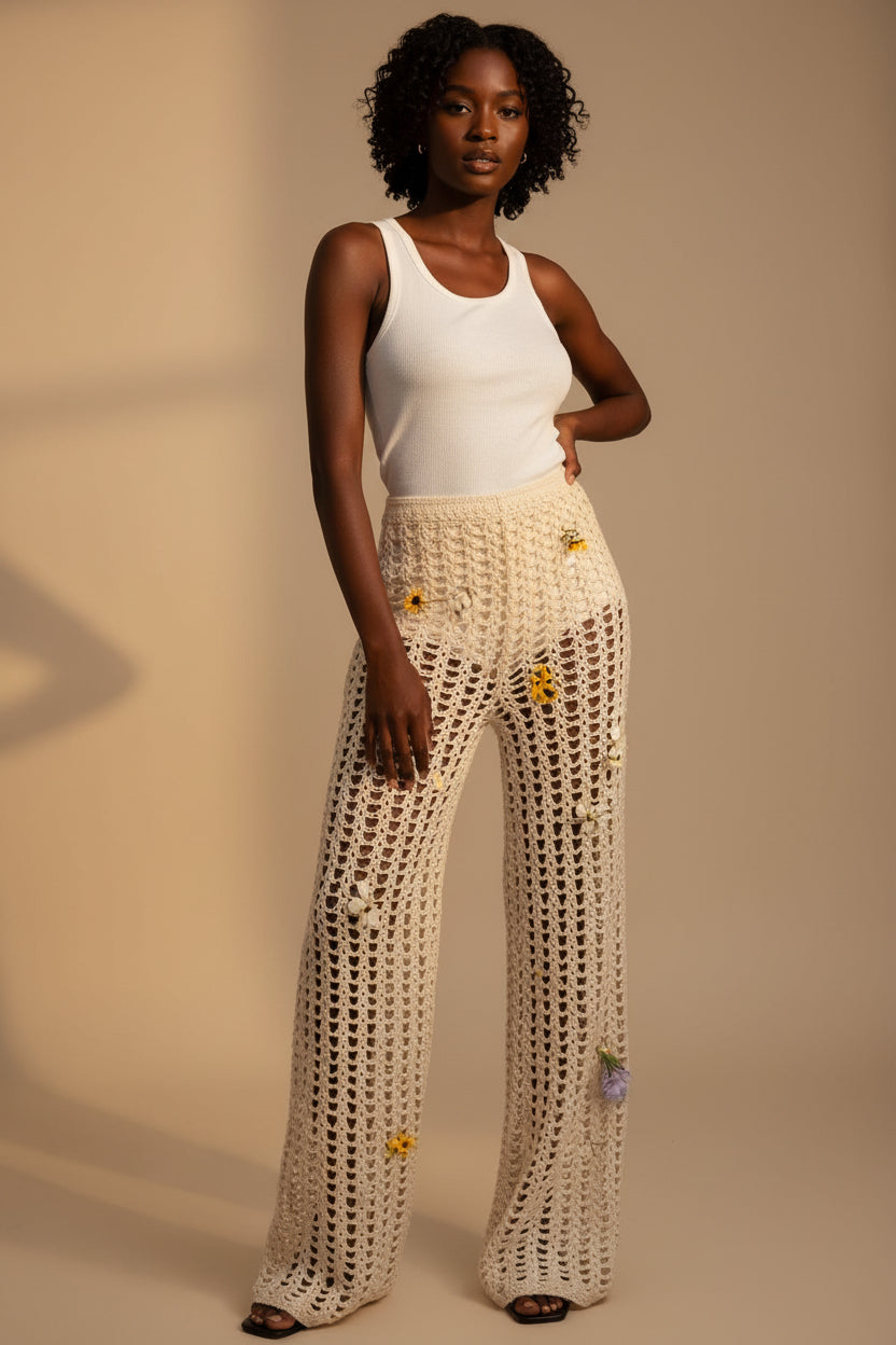 Calça de crochê Jennifer